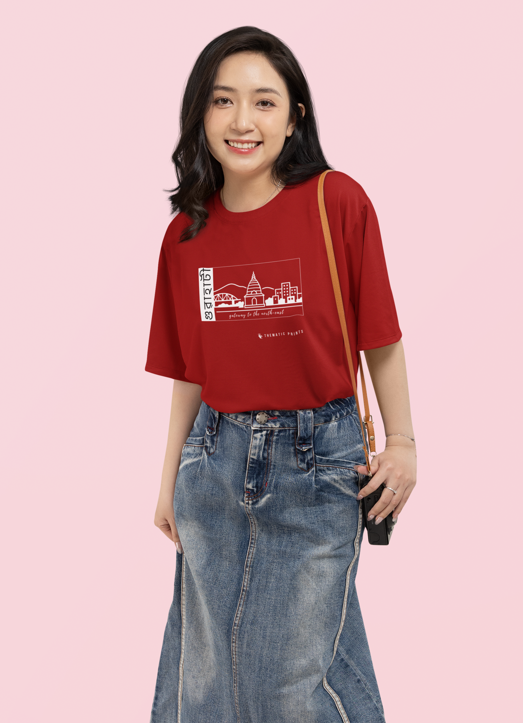 Seven Sisters Collection - Guwahati | Unisex Oversized T-Shirt