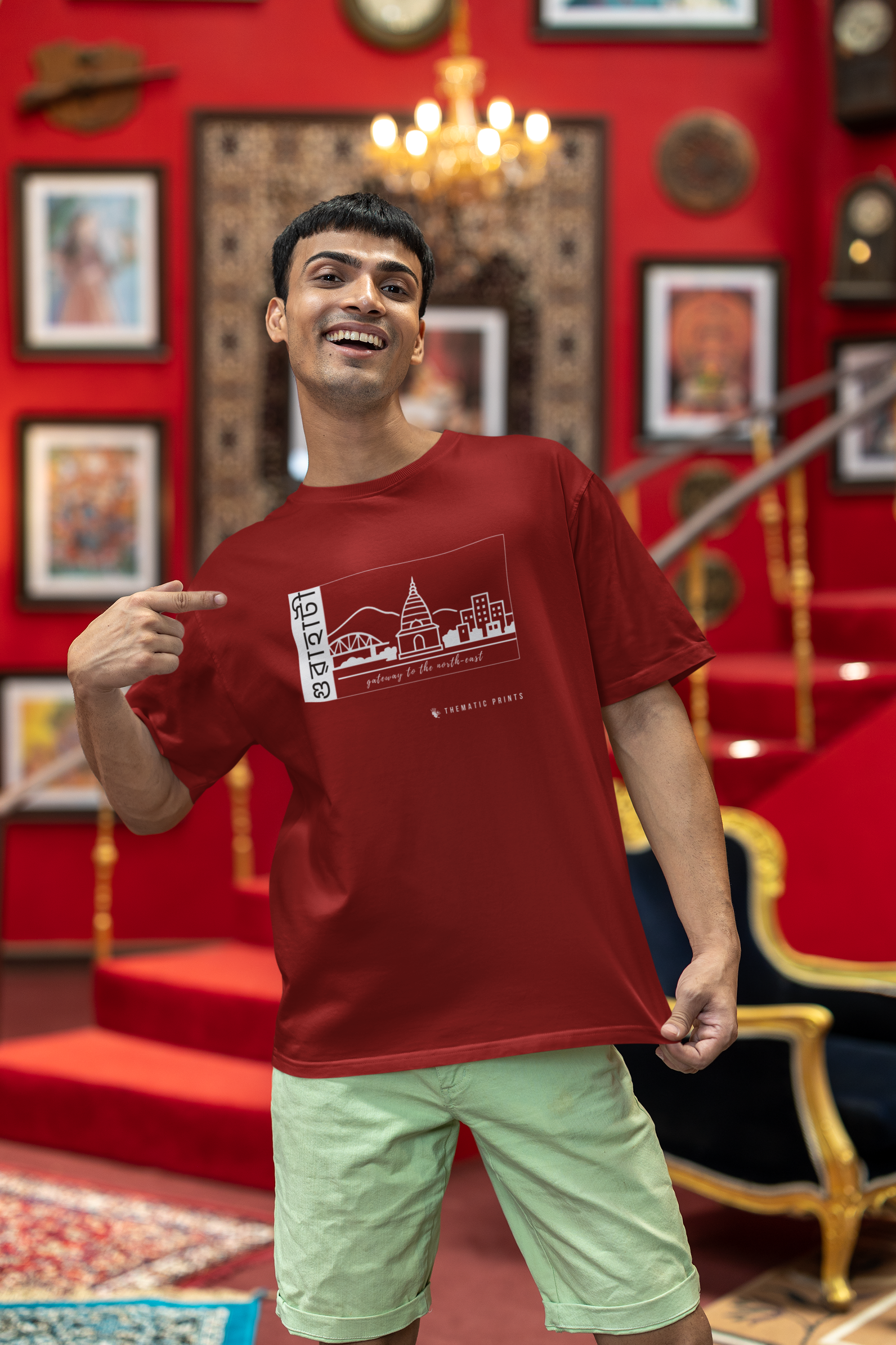 Seven Sisters Collection - Guwahati | Unisex Oversized T-Shirt