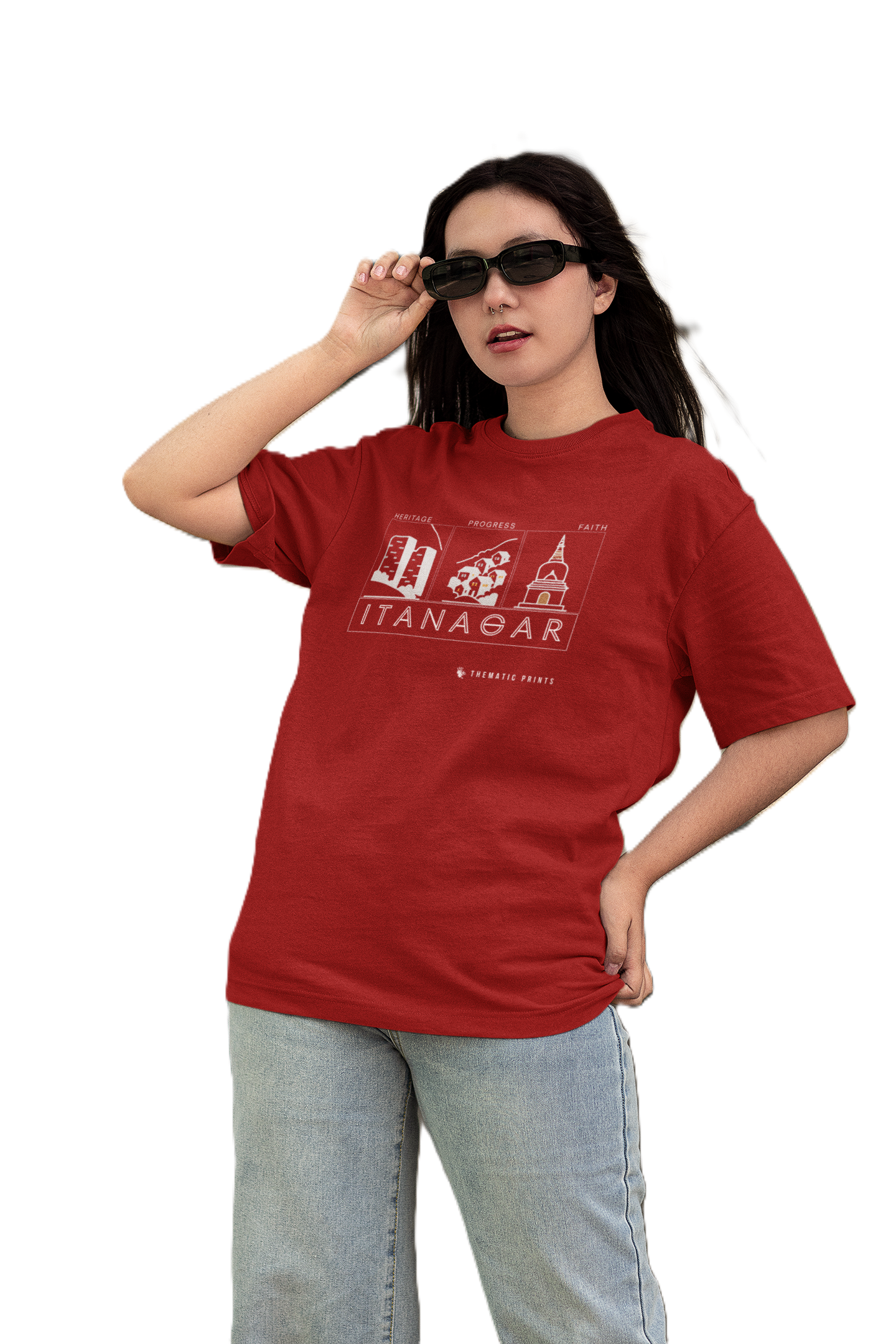 Seven Sisters Collection - Itanagar | Unisex Oversized T-Shirt