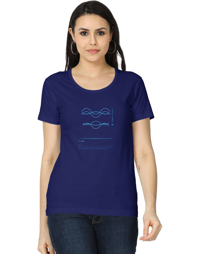 Women's T-Shirt - Mindful Meanings Collection - FLOW