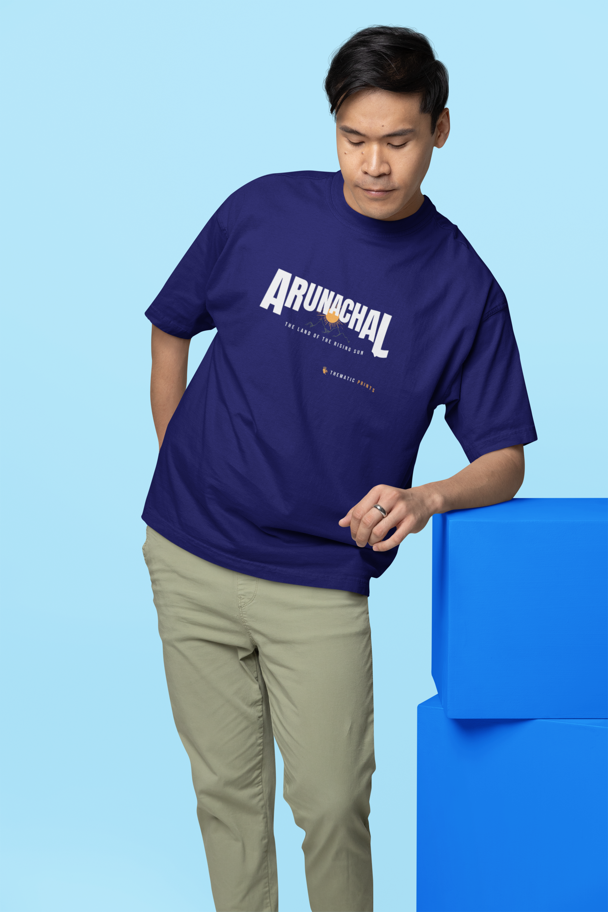 Seven Sisters Collection - Arunachal | Unisex Oversized T-Shirt