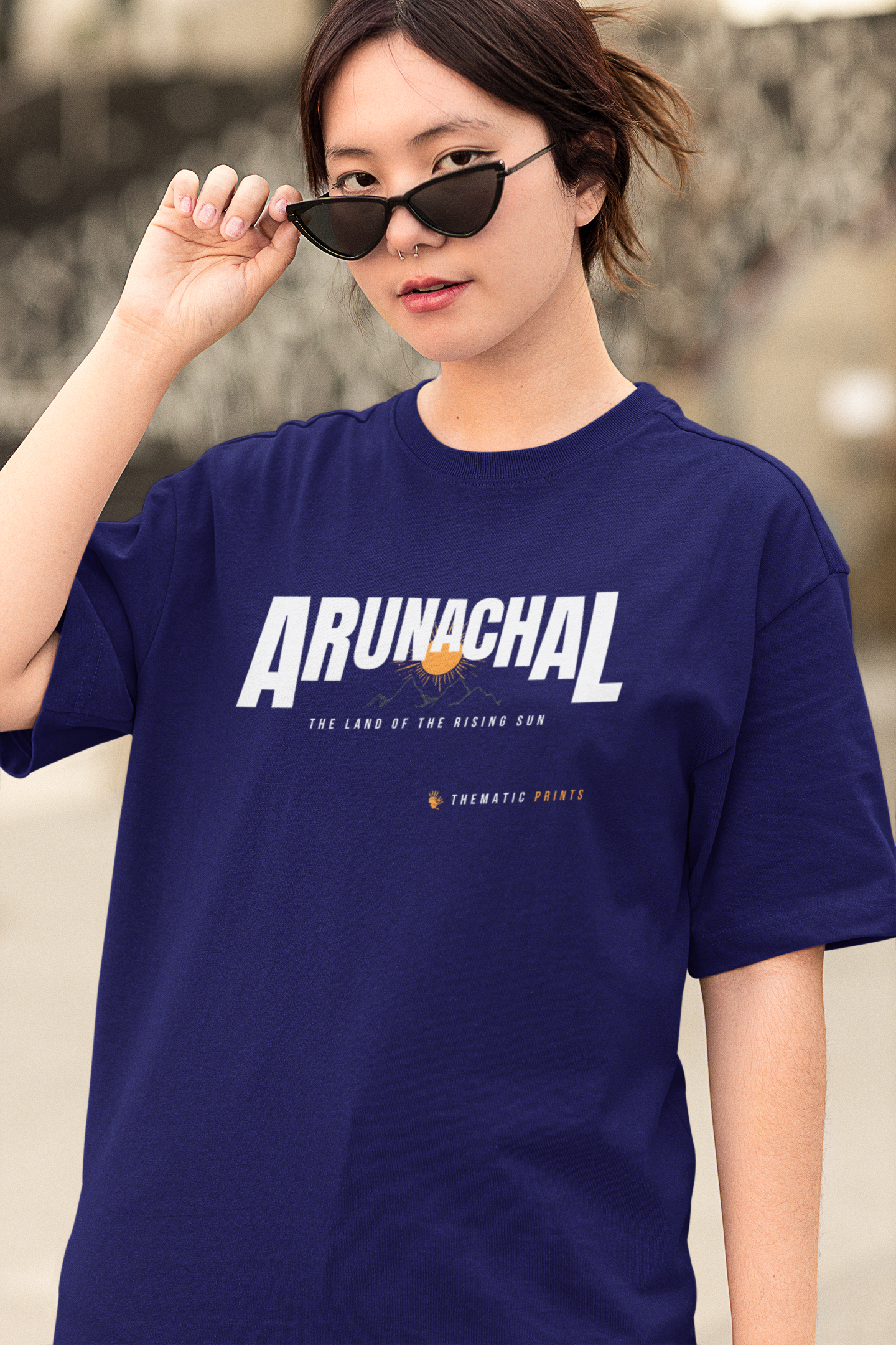 Seven Sisters Collection - Arunachal | Unisex Oversized T-Shirt