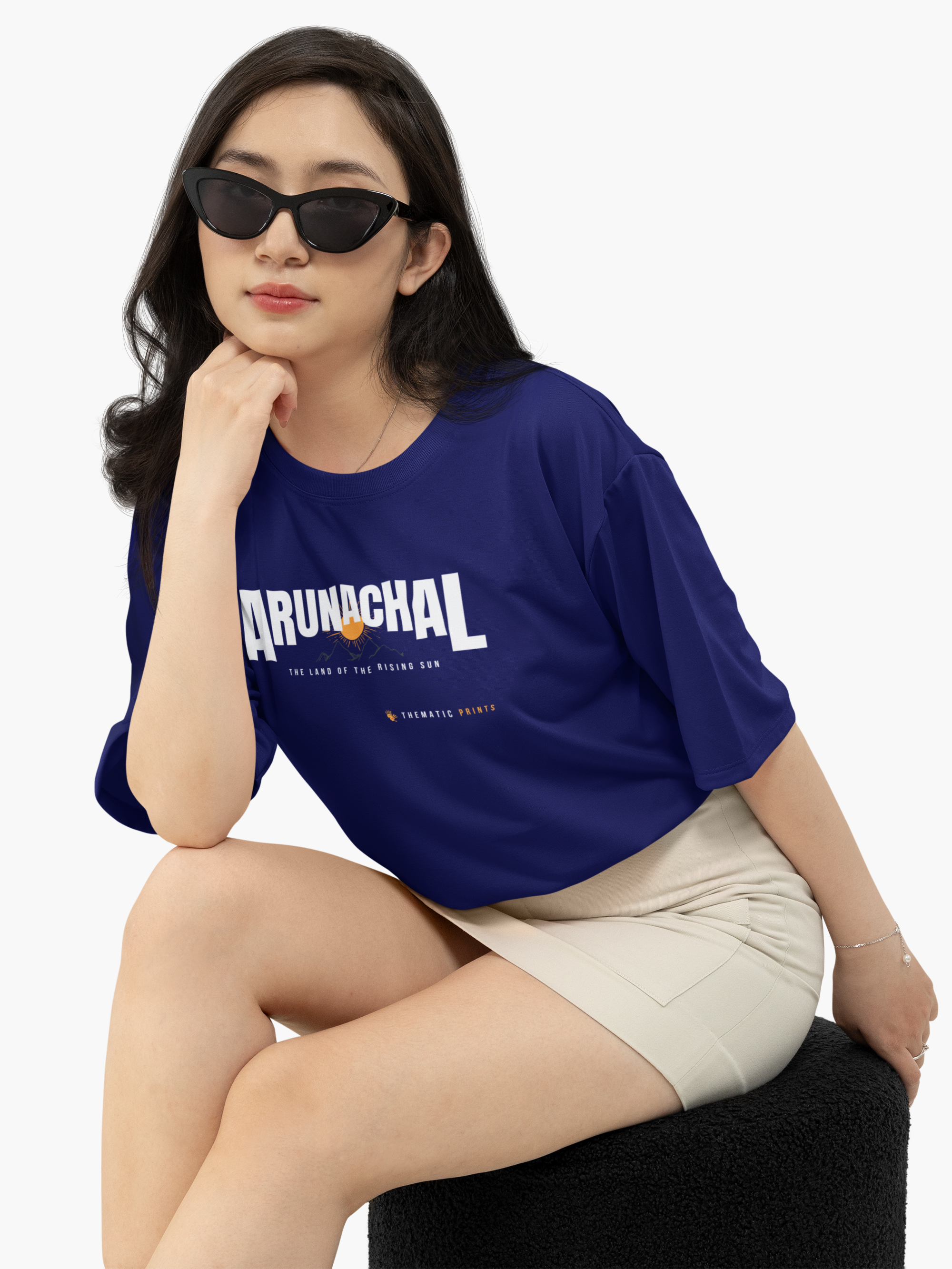 Seven Sisters Collection - Arunachal | Unisex Oversized T-Shirt