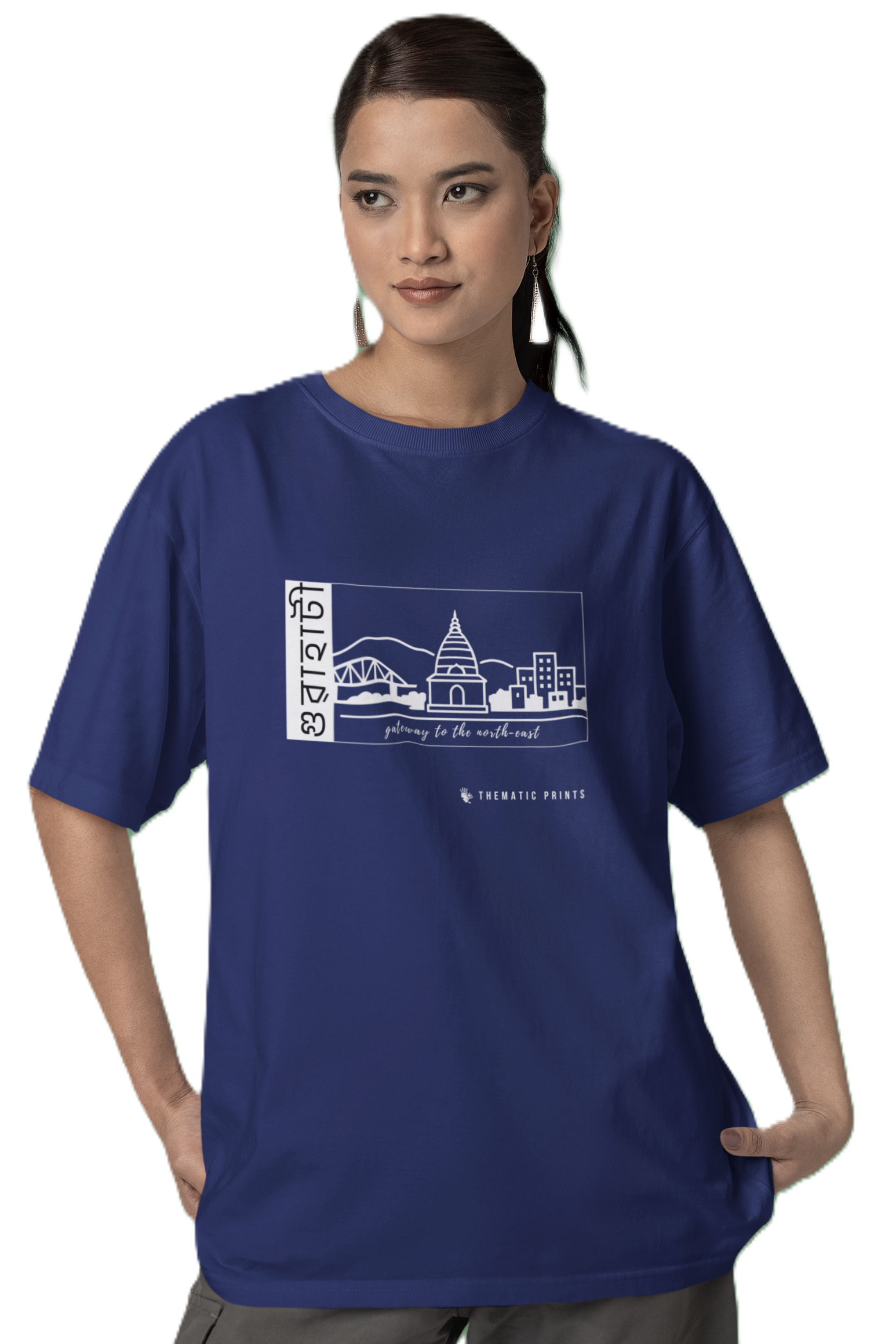 Seven Sisters Collection - Guwahati | Unisex Oversized T-Shirt