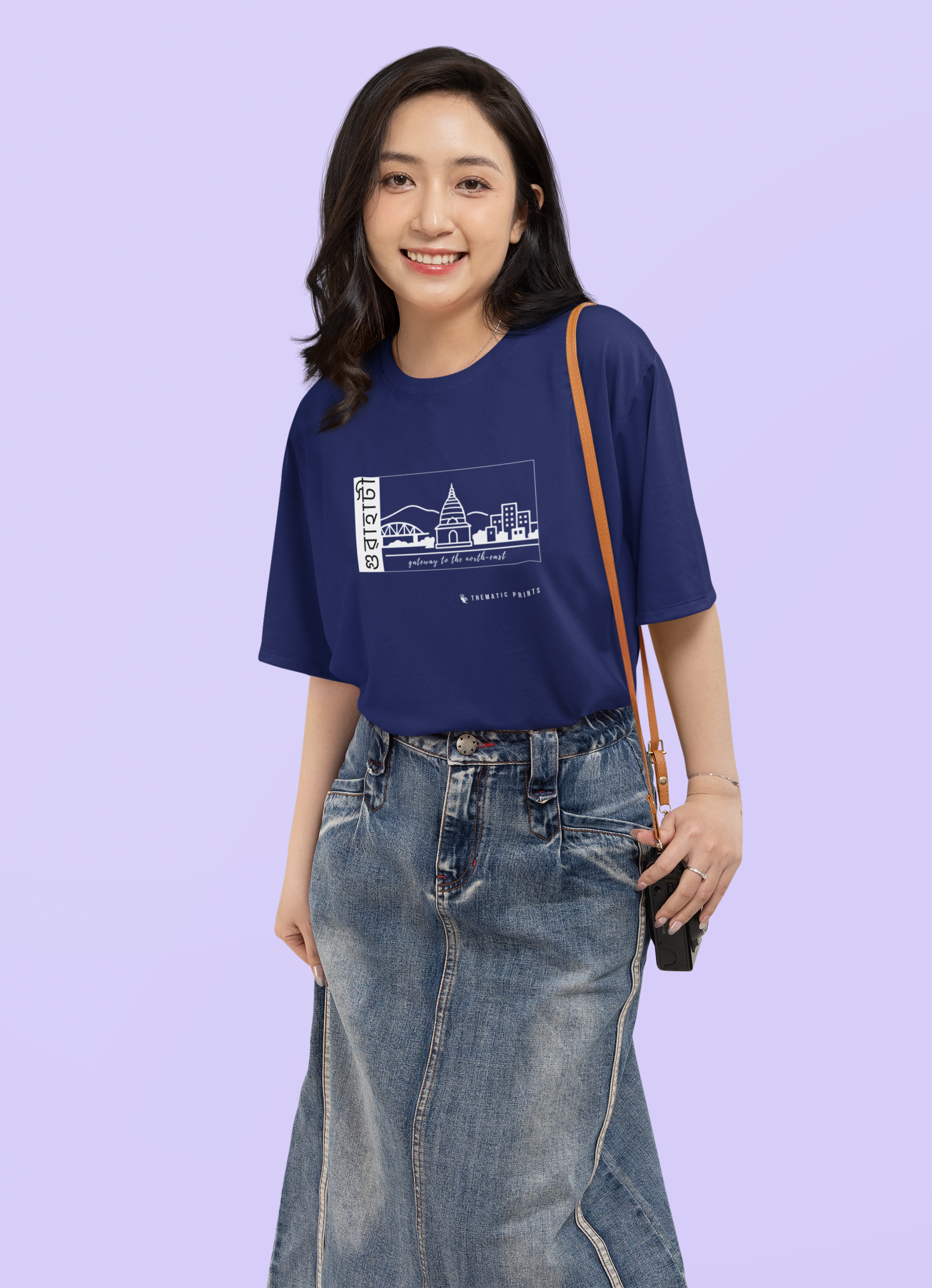 Seven Sisters Collection - Guwahati | Unisex Oversized T-Shirt