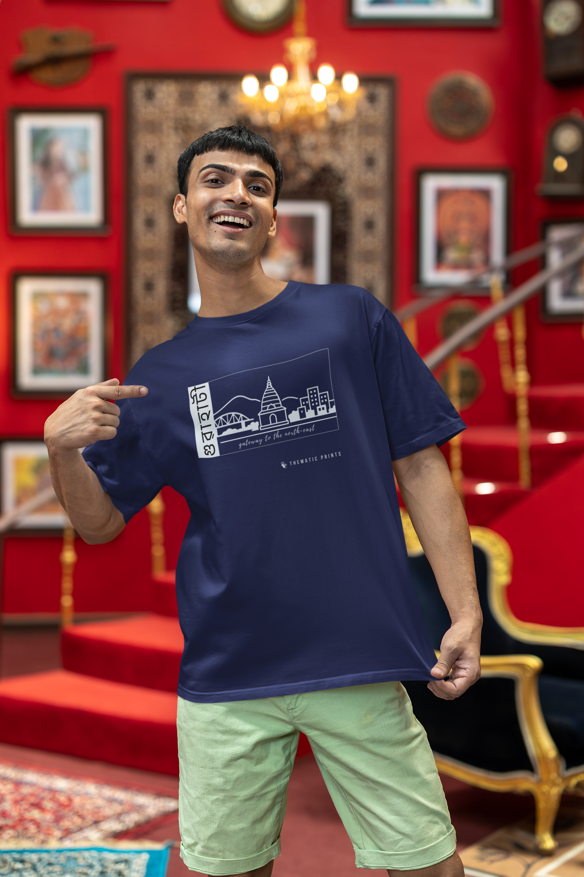 Seven Sisters Collection - Guwahati | Unisex Oversized T-Shirt