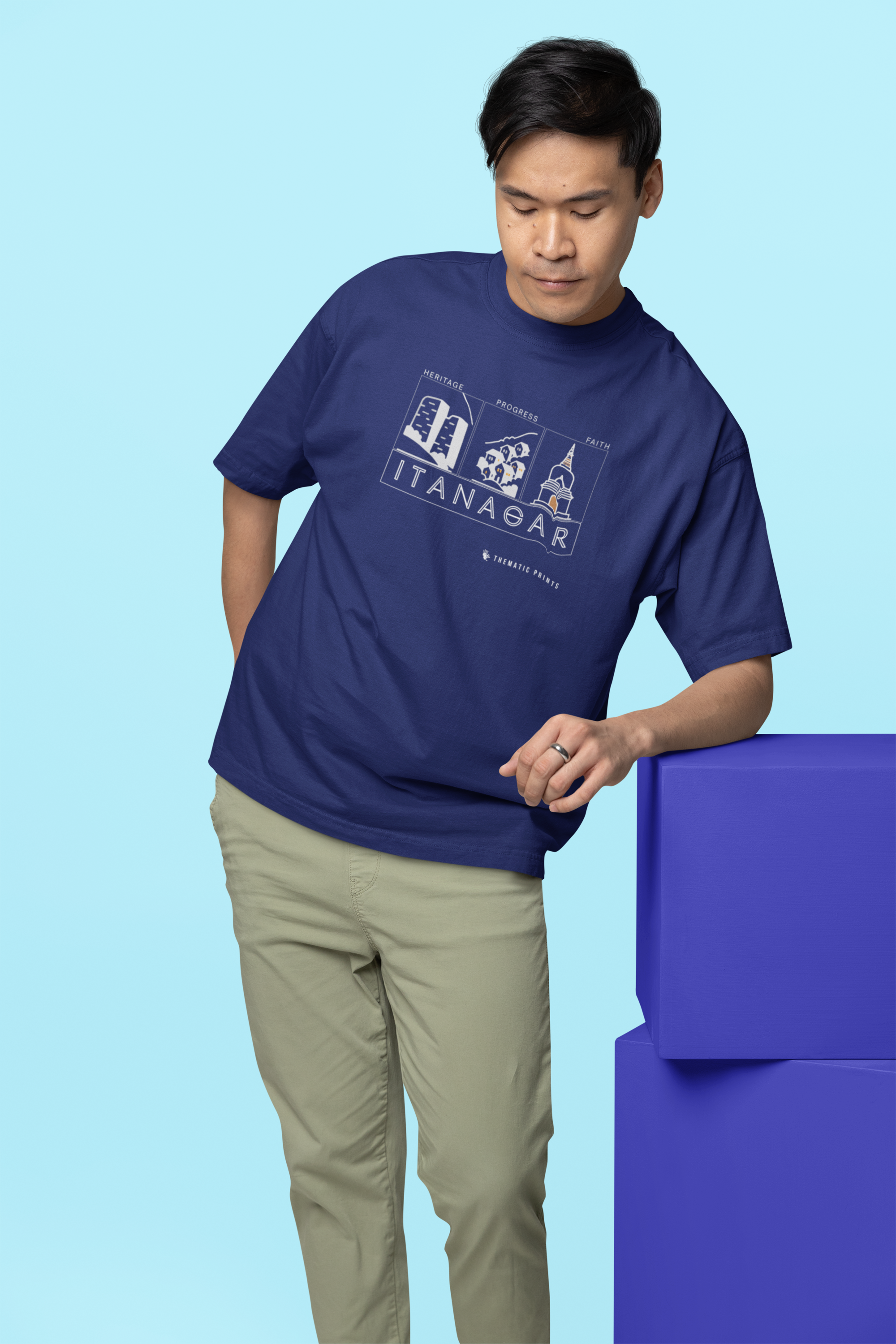 Seven Sisters Collection - Itanagar | Unisex Oversized T-Shirt