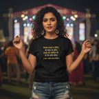 Kabir Doha Hindi Quote Graphic T-Shirt | Unisex Spiritual Tee for Men & Women | 100% Cotton | Tinka Kabahun Na Nindiye