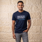 Unisex Cotton Stretch T-shirt | Typography print | Smartness n Confidence