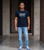 Unisex Cotton Stretch T-shirt | Typography print | Smartness n Confidence