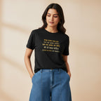 Kabir Doha Hindi Quote Graphic T-Shirt | Unisex Spiritual Tee for Men & Women | 100% Cotton | Sadhu Bhuka Bhao Ka