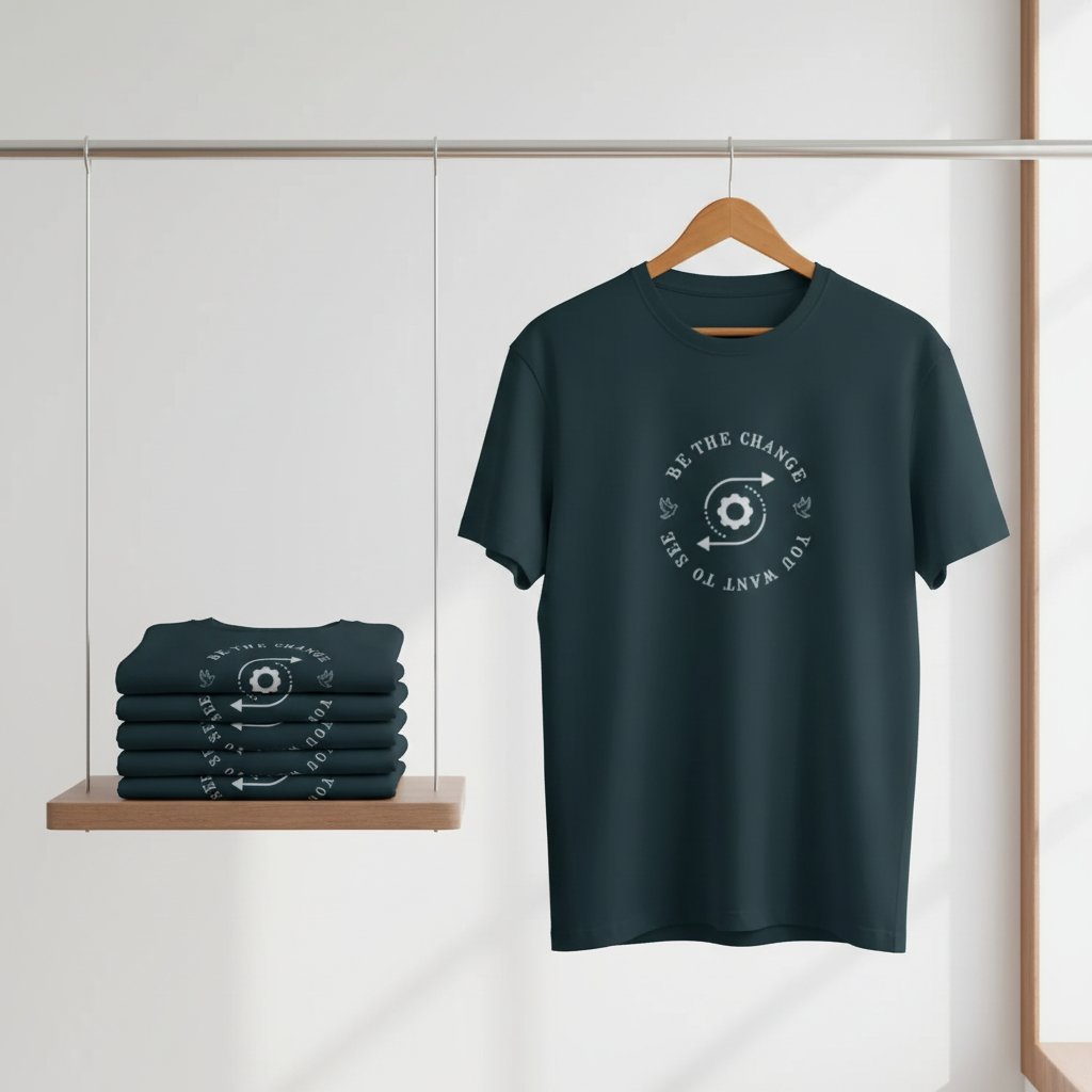 Unisex 100% Cotton Regular Fit T-Shirt | Be The Change