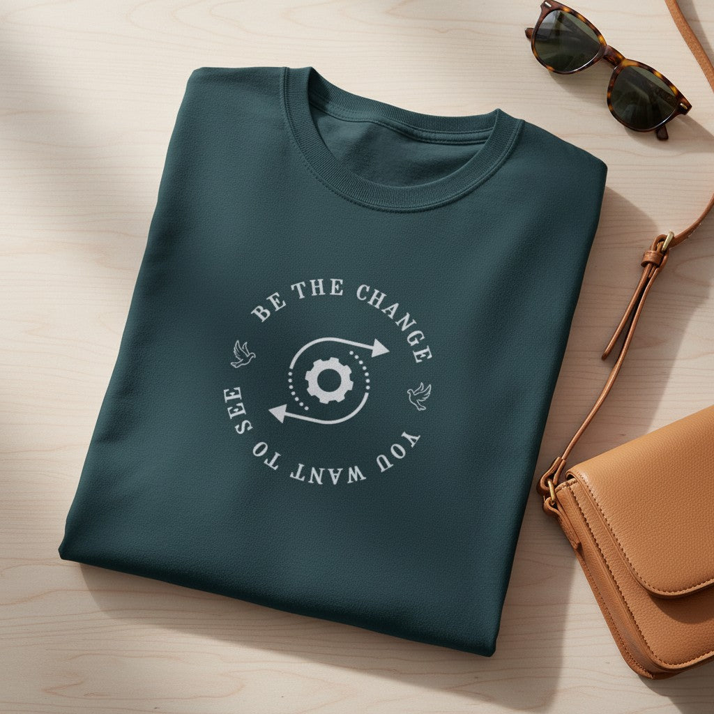 Unisex 100% Cotton Regular Fit T-Shirt | Be The Change