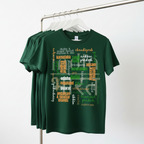 Unisex Regular Fit Independence Day T-Shirt | All Indian States Typography Print