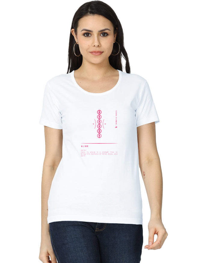 Women's T-Shirt - Mindful Meanings Collection - ALIGN