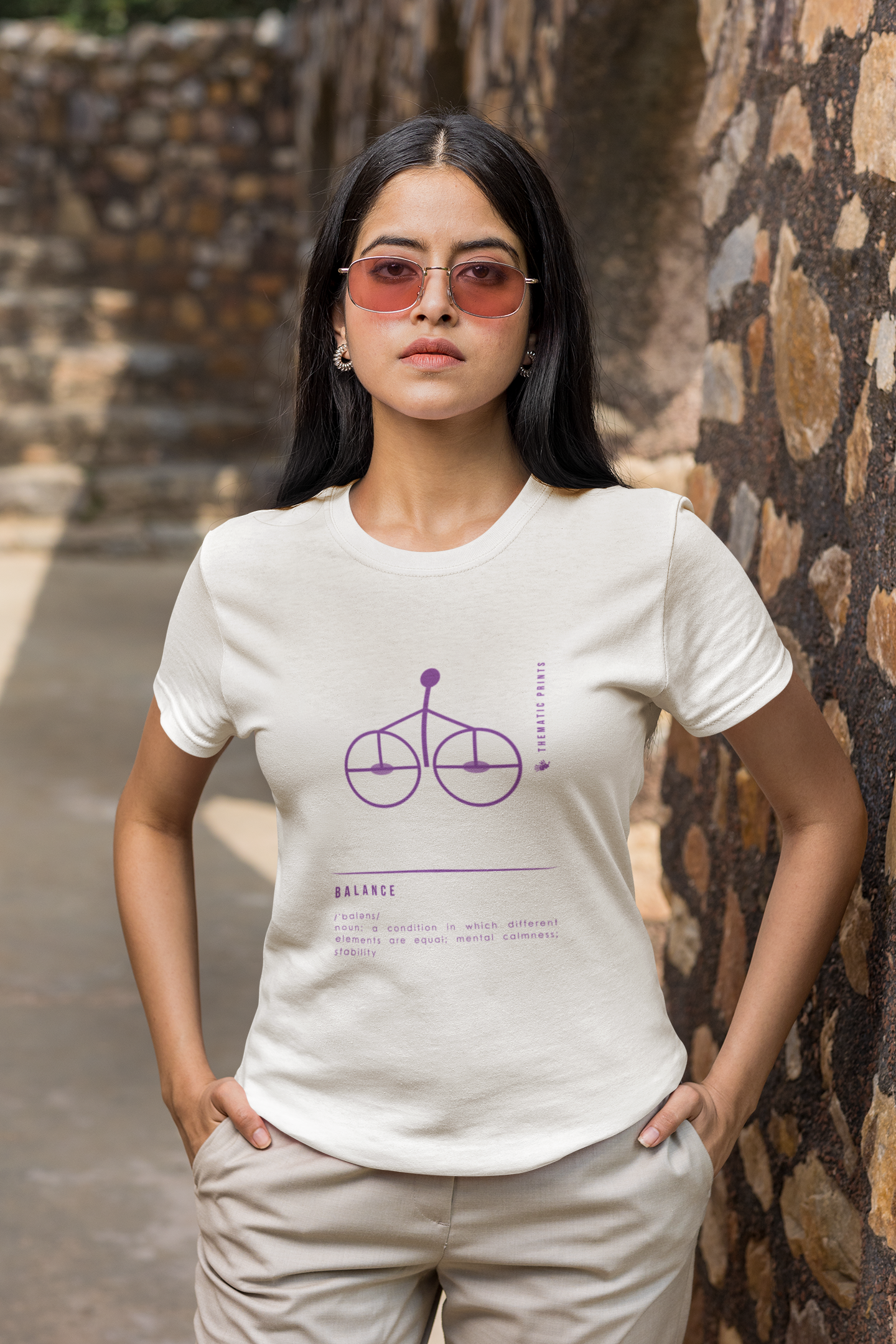 Women's T-Shirt - Mindful Meanings Collection - BALANCE