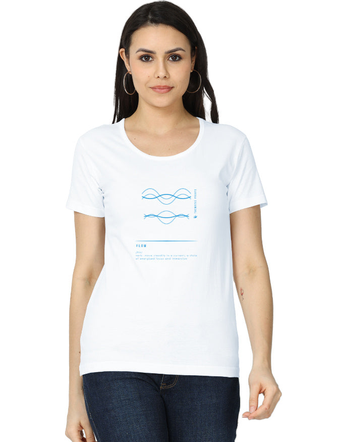 Women's T-Shirt - Mindful Meanings Collection - FLOW