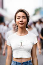 Women's Crop Top - Mindful Meanings Collection - GROUND