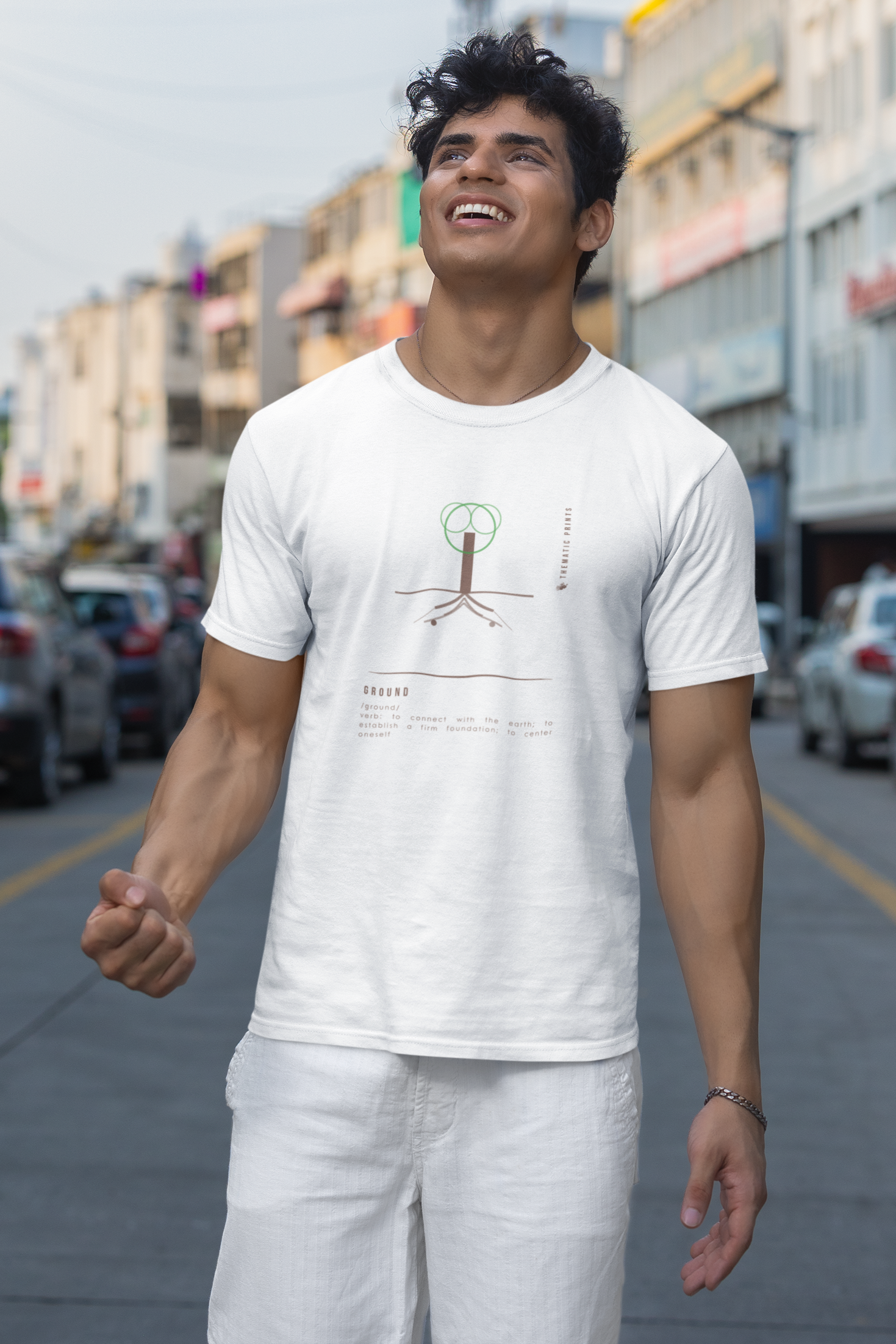 "Ground" Men's T-Shirt - Mindful Meanings Collection