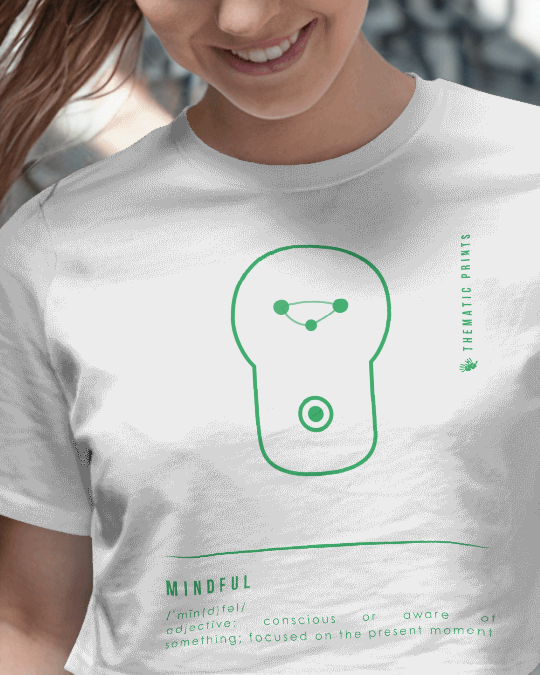 Women's Crop Top - Mindful Meanings Collection - MINDFUL