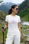 Women's T-Shirt - Mindful Meanings Collection - PEACE