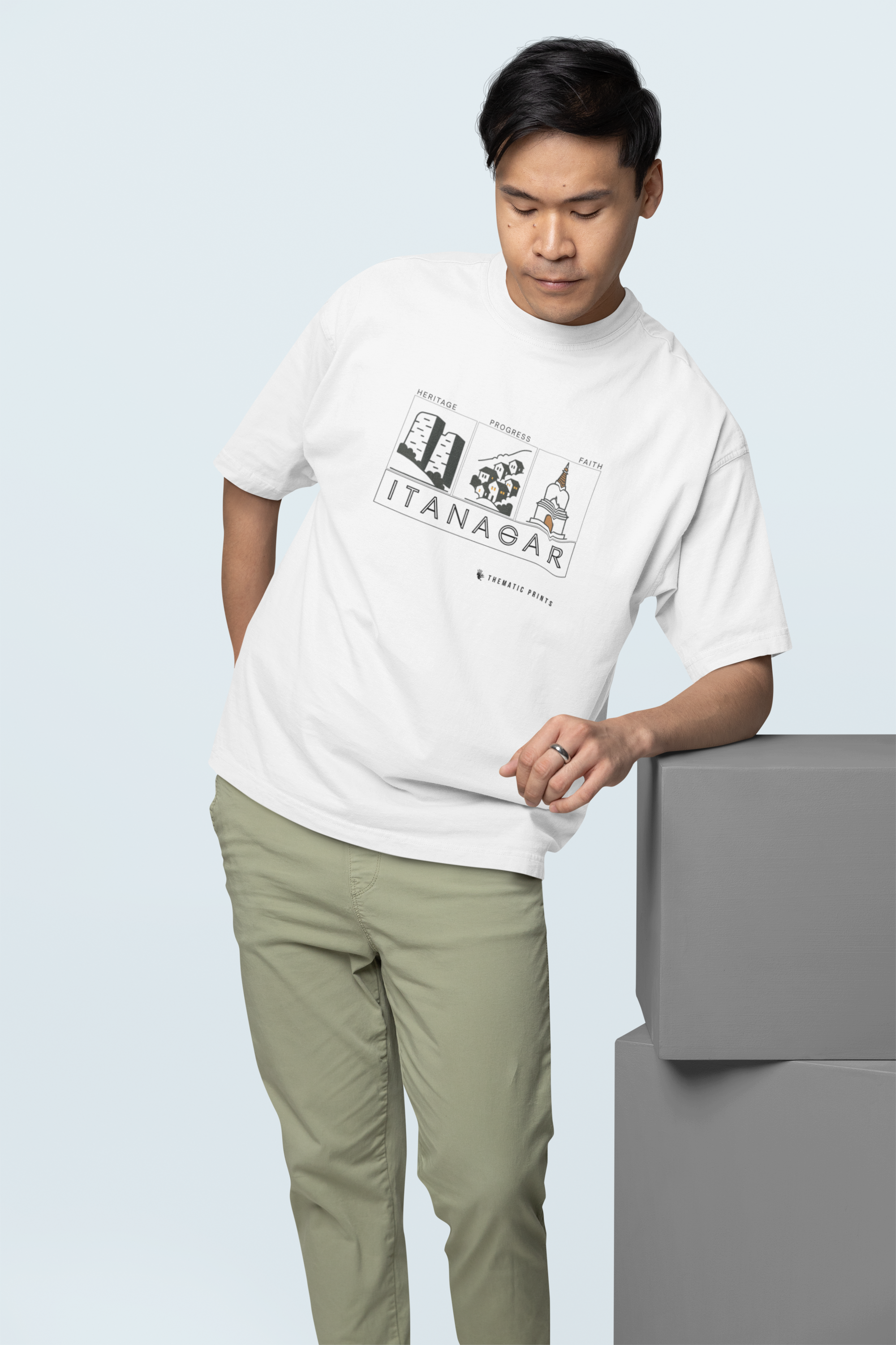Seven Sisters Collection - Itanagar | Unisex Oversized T-Shirt